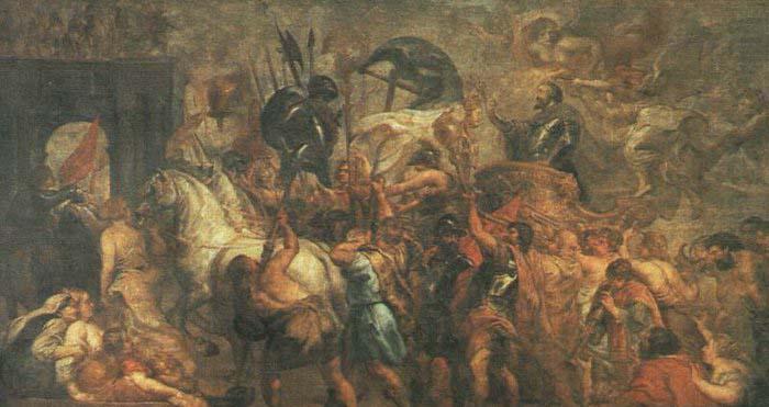 Triumphal Entry of Henry IV into Paris, RUBENS, Pieter Pauwel